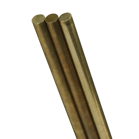 Rod Solid Brass 12X3/16